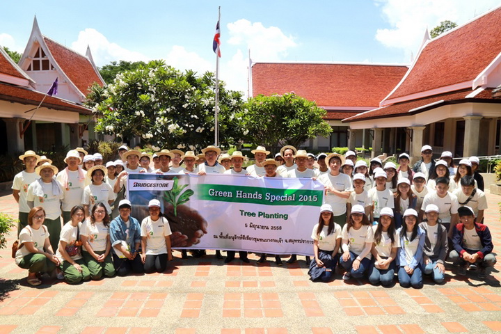 Iamcar_Thai Bridgestone Conducts Green Hands Special Project 1